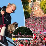 Fighter jets, crowd-filled streets: Norway gets hero's welcome in return from historic World Cup