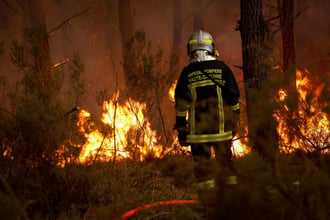 Europe Wildfires Disrupt Summer Travel as 330,000 Evacuated Across France, Spain