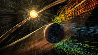 Mars Auroras Form Via Miniature Dungey Cycle, MAVEN Data Shows
