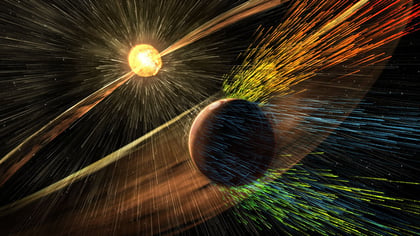 Mars Auroras Form Via Miniature Dungey Cycle, MAVEN Data Shows