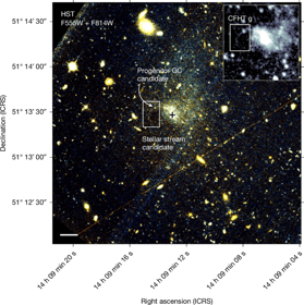 Astronomers Find First Globular Cluster Stream Beyond Milky Way