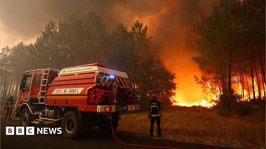European Wildfires Force Mass Evacuations as Extreme Heat Claims Lives