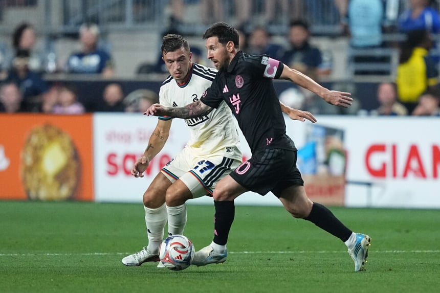 Messi Scores Emotional Return Goal as Inter Miami Draws Union 2-2