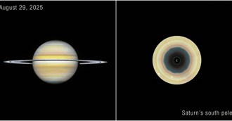 Saturn's South Pole Reveals a 10-Sided Polygon Matching Its Northern Hexagon