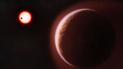 Rocky Super-Earth Exoplanet LHS 1140b Shows Signs of an Atmosphere