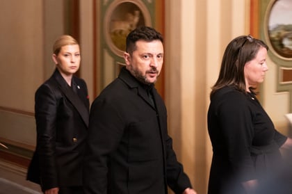 Zelenskyy's Capitol Plea Breaks Senate Gridlock on Russia Sanctions Bill