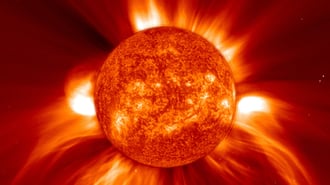 Seventeen Spacecraft Team Up to Reveal True Scale of Solar Eruption