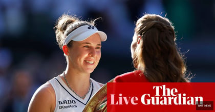 Linda Noskova beats Karolina Muchova to win Wimbledon 2026 women’s singles final – live