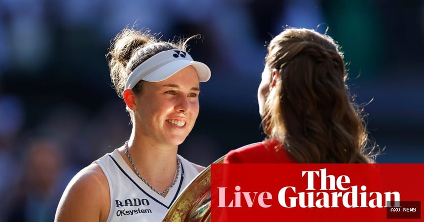 Linda Noskova beats Karolina Muchova to win Wimbledon 2026 women’s singles final – live